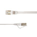 EAN 7072662027971 - LinkIT STP-FL6A-00400-WH cable de red Blanco 4 m Cat6a U/FTP (STP) imagen 3