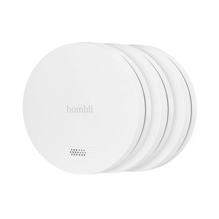 EAN 8719128890050 - Hombli smarter Rauchmelder weiß 2+1 Promo Pack Sensor óptico Interconectables Inalámbrico imagen 1