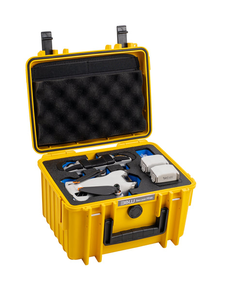 EAN 4031541756268 - B&W Cases PP.66.Y.MINI4 funda de dron con cámara Estuche duro Amarillo Polipropileno (PP) imagen 1