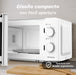 EAN 8426156019154 - Grunkel MW-25EASY microondas Blanco Solo microondas Encimera 25 L 850 W imagen 4