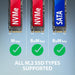 EAN 8595247908896 - Axagon ADM2-AM USB-A 10Gbps - M.2 NVMe & SATA SSD adaptér, kabelis USB-A 10cm Caja externa para unidad de imagen 6