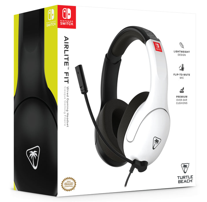 EAN 0840454400137 - Turtle Beach Airlite Fit Auriculares Alámbrico Diadema Juego Negro, Blanco imagen 10