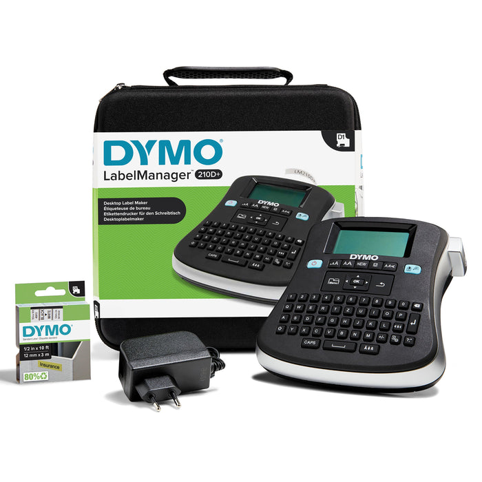 EAN 3501170964071 - DYMO LabelManager 210D™ QWZ Kitcase impresora de etiquetas Transferencia térmica 180 x 180 DPI 12 mm/s imagen 1