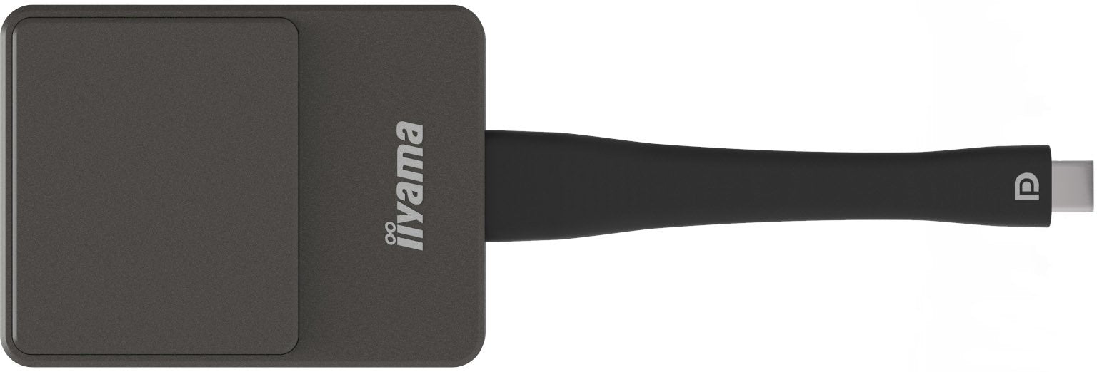 EAN 4948570032891 - iiyama WP D002C adaptador Smart TV USB 4K Ultra HD Negro, Plata imagen 2