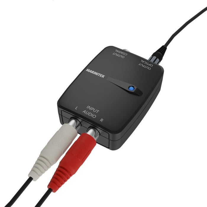 EAN 8718164534126 - Marmitek 25008412 convertidor de audio Negro imagen 9