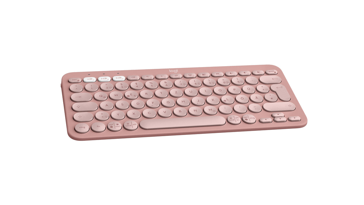EAN 5099206110533 - Logitech Pebble Keys 2 K380s teclado Universal Bluetooth QWERTZ Alemán Rosa imagen 4