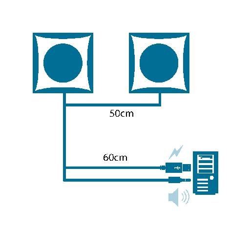 EAN 3700224757373 - MCL HP-USB2/4 altavoz De 1 vía Negro Alámbrico 4 W imagen 3