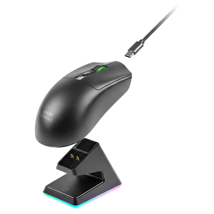 EAN 8435693114277 - Mars Gaming MMWELITE ratón Juego mano derecha Bluetooth Óptico 20000 DPI imagen 5