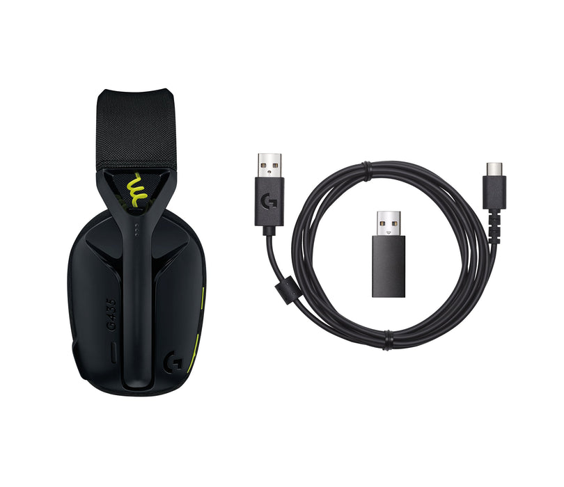 EAN 5099206095007 - Logitech G 981-001050 auricular y casco Auriculares Inalámbrico Diadema Juego Bluetooth Negro, Amarillo imagen 5