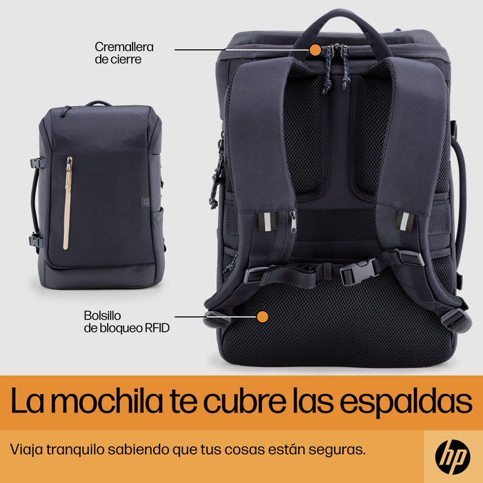 EAN 0196548661084 - HP Travel 25 Liter 15.6 Blue Night Laptop Backpack 39,6 cm (15.6") imagen 5
