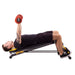 EAN 5907695596557 - HMS Fitness LSR8311 Banco de musculación multiposición Asiento ajustable Hogar Negro, Amarillo imagen 16
