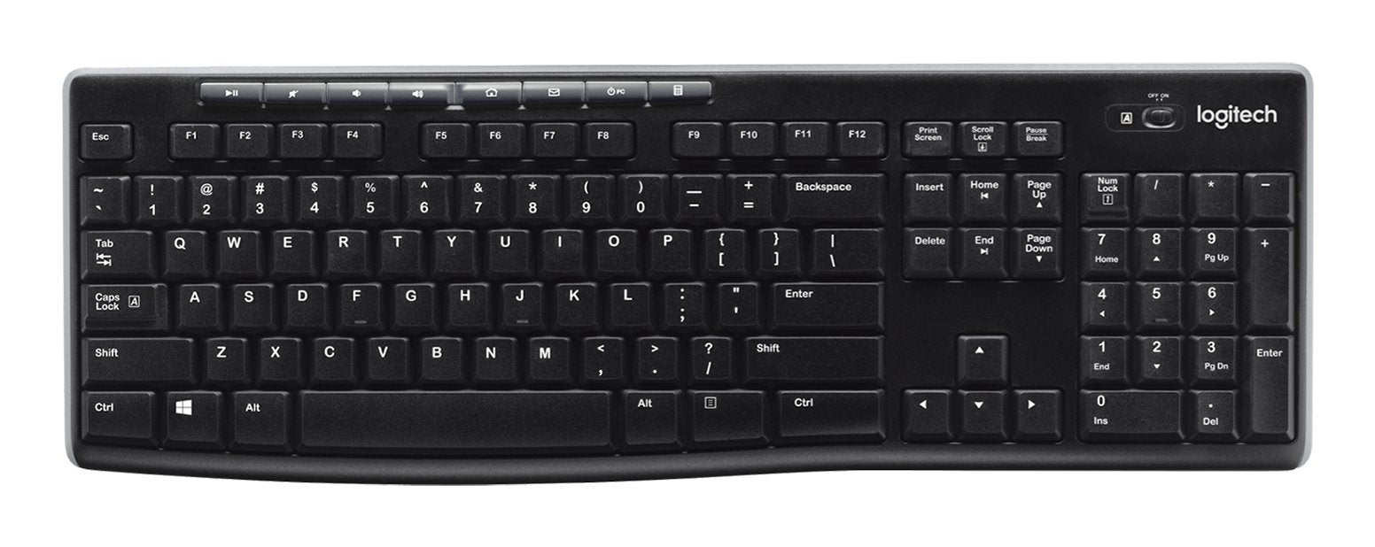 EAN 5099206032828 - Logitech K270 teclado Oficina RF inalámbrico QWERTY Nórdico Negro imagen 4