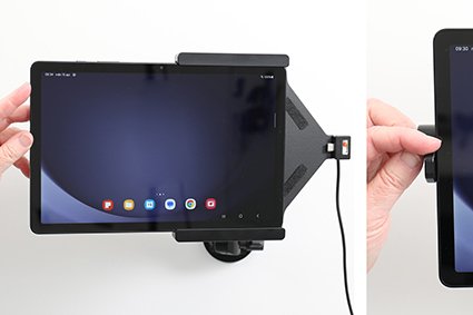 EAN 7320287533897 - Brodit 753389 soporte Soporte activo para teléfono móvil Tablet/UMPC Negro imagen 3