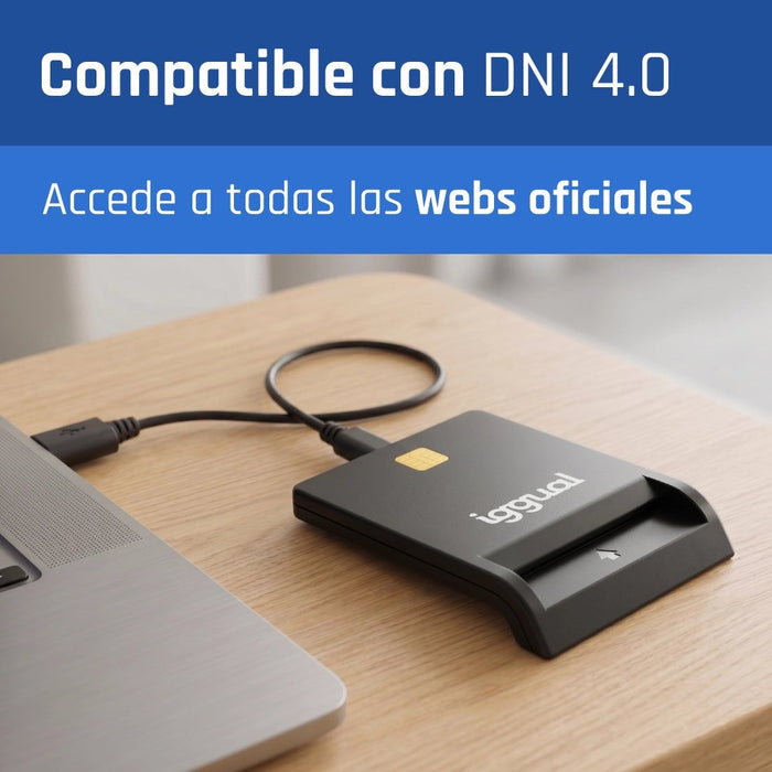 EAN 8435364316740 - iggual IGG316740 lector de tarjeta magnética imagen 7