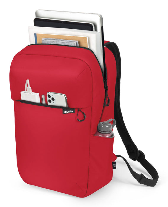 EAN 7640239422193 - DICOTA D32121-RPET mochila Mochila informal Rojo Poliéster, Tereftalato de polietileno reciclado (rPET) imagen 3