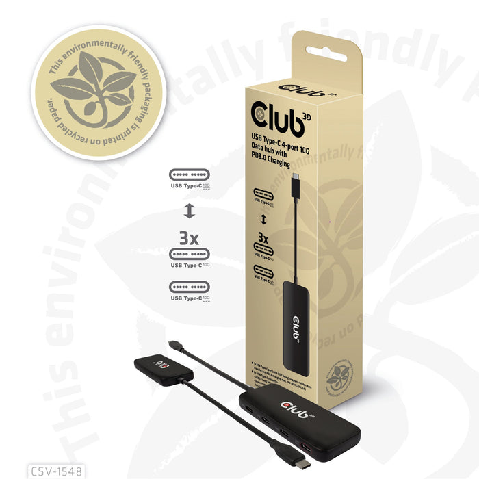 EAN 8719214472962 - CLUB3D CSV-1548 base para portátil y replicador de puertos Alámbrico USB 3.2 Gen 1 (3.1 Gen 1) Type-C Neg imagen 7