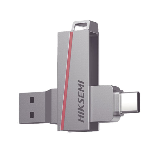 EAN 6974202726737 - Hiksemi HS-USB-E307C 128G U3 unidad flash USB 128 GB USB Type-A / USB Type-C 3.2 Gen 1 (3.1 Gen 1) Gris imagen 1