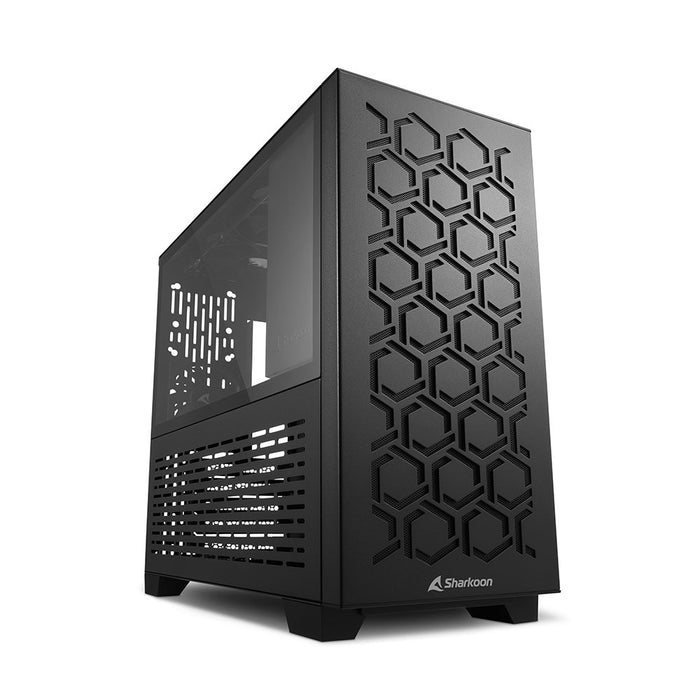 EAN 4044951035076 - Sharkoon MS-Y1000 Micro Torre Negro imagen 1