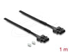 EAN 4043619910465 - DeLOCK 91046 cambiador de género para cable Servo Negro imagen 1