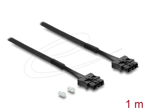 EAN 4043619910465 - DeLOCK 91046 cambiador de género para cable Servo Negro imagen 1