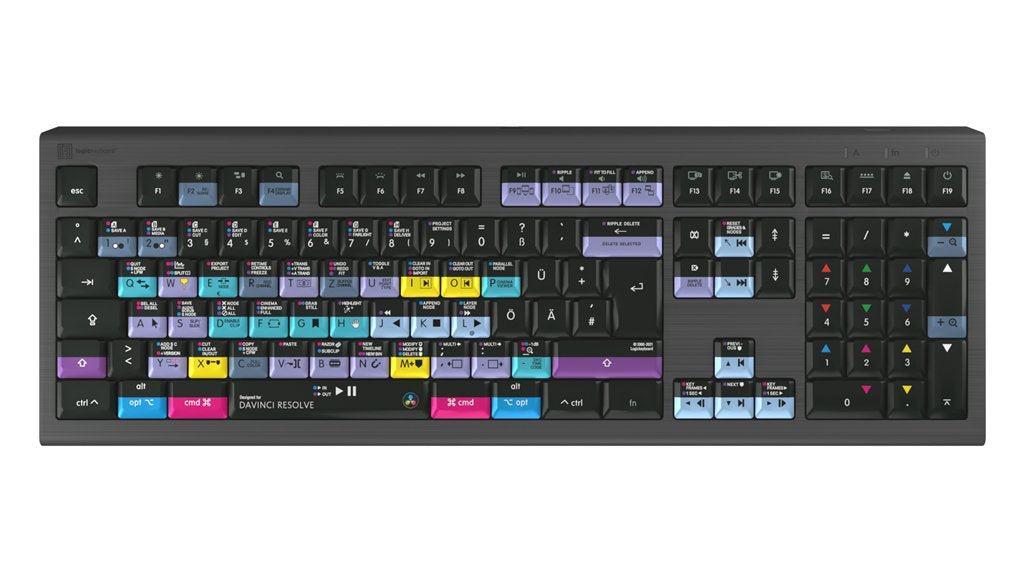 EAN 5707795019075 - Logickeyboard ASTRA 2 teclado USB QWERTZ Alemán Negro imagen 1