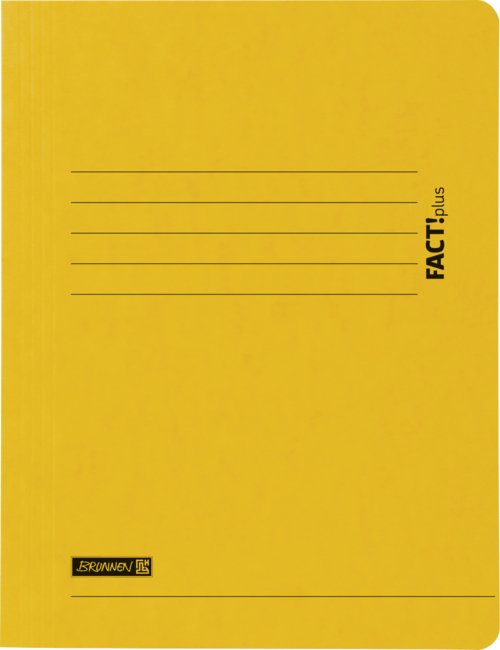 EAN 4003273123380 - Brunnen FACT!plus archivador Caja de cartón Amarillo imagen 1