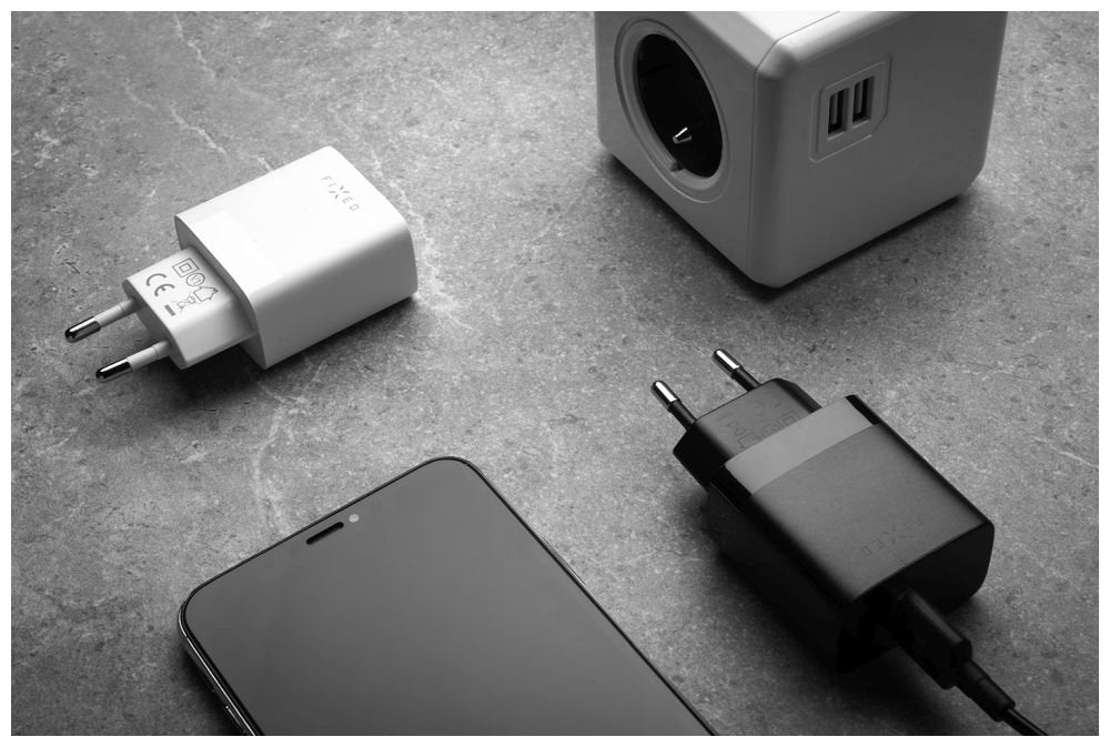 EAN 8591680149940 - FIXED FIXC17N-2U-WH cargador de dispositivo móvil Smartphone, Tableta Blanco Corriente alterna Carga rápi imagen 6