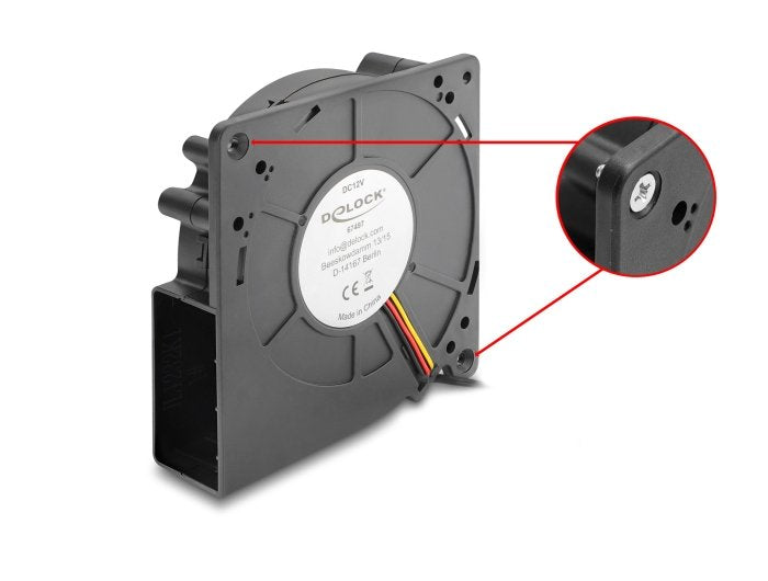 EAN 4043619674978 - DeLOCK 67497 accesorio de bastidor Ventilador de refrigeración imagen 4