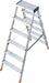 EAN 4009199120410 - Krause 120410 escalera Escalera plegable Aluminio, Negro, Naranja imagen 1
