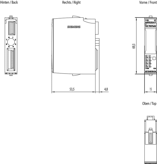 EAN 4047623407164 - Siemens 6ES7136-6DC00-0CA0 no categorizado imagen 3