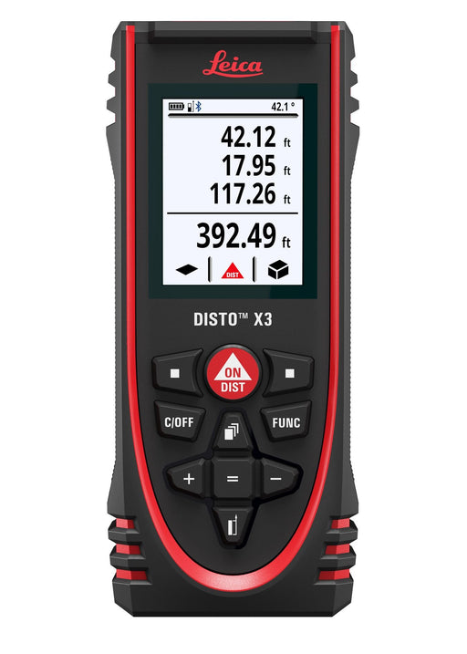 EAN 7640110697047 - Leica DISTO X3 Medidor láser de distancias Negro 150 m imagen 1