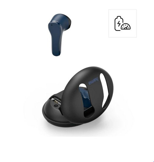 EAN 4047443514417 - Hama Spirit Unchained Auriculares True Wireless Stereo (TWS) Dentro de oído Música Bluetooth Negro, Azul imagen 5