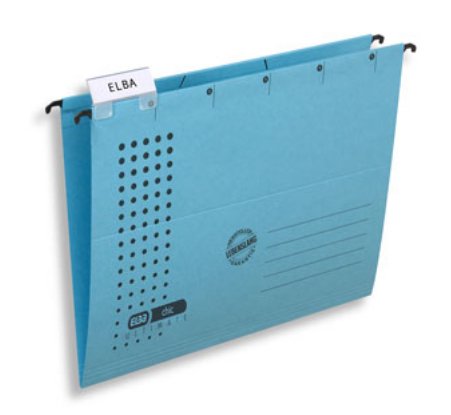 EAN 4002030851405 - Elba chic ULTIMATE archivador colgante Cartón A4 Azul 5 pieza(s) imagen 1