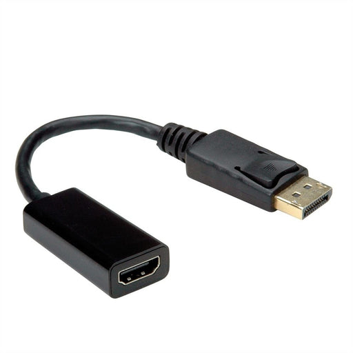 EAN 7630049610293 - VALUE 12.99.3138 adaptador de cable de vídeo 0,15 m DisplayPort HDMI tipo A (Estándar) Negro imagen 1