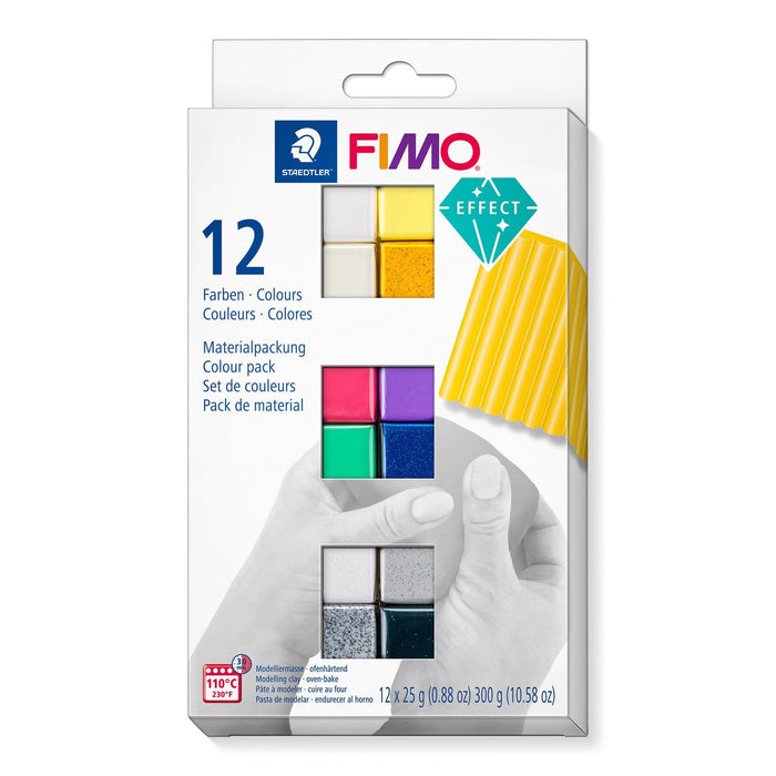 EAN 4007817053461 - Staedtler FIMO 8013 C Pasta de modelar 300 g Negro, Azul, Oro, Verde, Gris, Púrpura, Rojo, Plata, Blanco, imagen 1