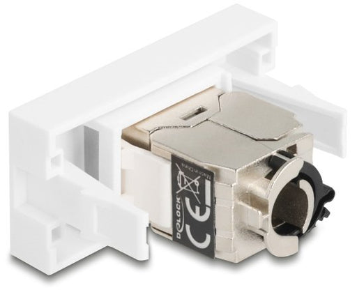 EAN 4043619909056 - DeLOCK 90905 toma de corriente RJ-45 Plata, Blanco imagen 2
