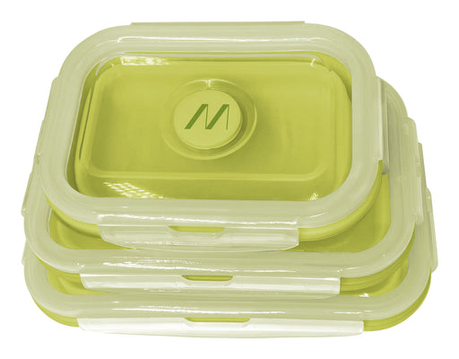 EAN 8021735219064 - Muitomas LUNCHBOXSETGN fiambrera Conjunto de fiambrera y bidón reutilizable Plástico, Silicona Verde 3 pi imagen 1
