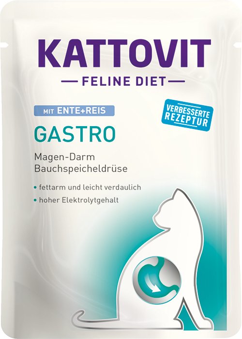 EAN 4000158772367 - Kattovit 77236 alimento seco para gatos 85 g Adulto Pato, Arroz imagen 1