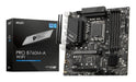 EAN 4711377059572 - MSI PRO B760M-A WIFI placa base Intel B760 LGA 1700 micro ATX imagen 1