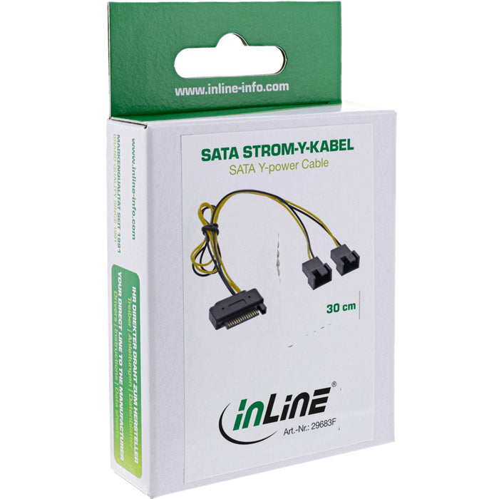 EAN 4043718162376 - InLine 29683F cable de alimentación interna 0,3 m imagen 2
