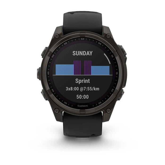 EAN 753759339333 - Garmin fenix 8 3,3 cm (1.3") 47 mm Digital 260 x 260 Pixeles Pantalla táctil Titanio Wifi GPS (satélite) imagen 4