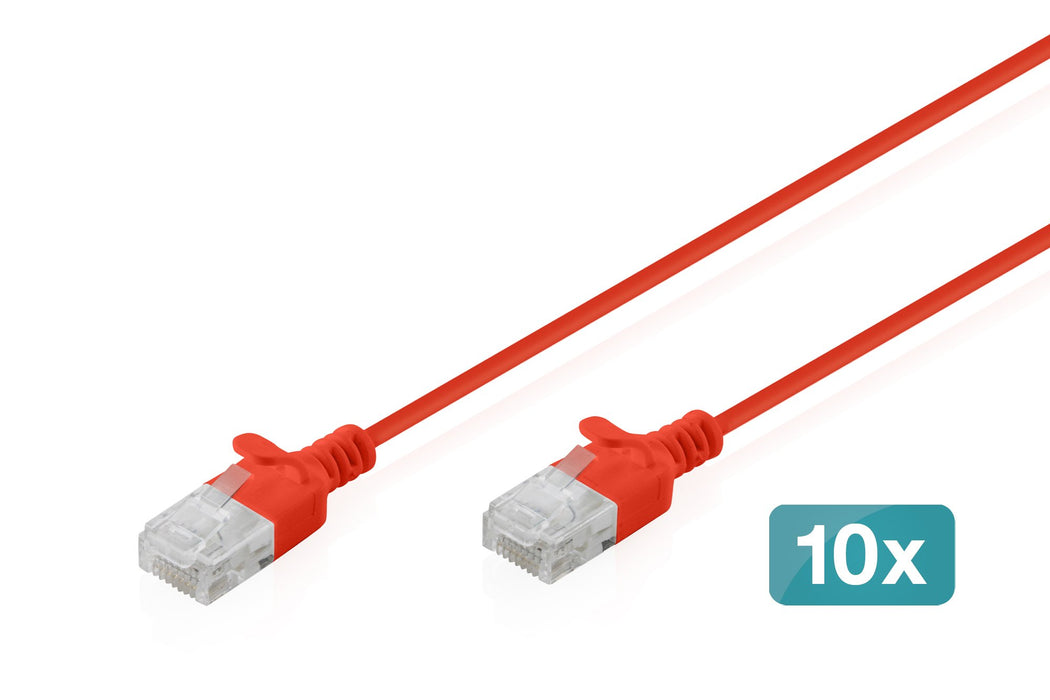 EAN 4016032507628 - Digitus DK-1618-015S-R-10 cable de red Cat6 U/UTP (UTP) imagen 1