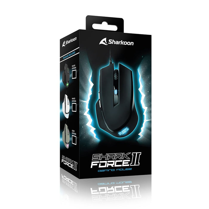 EAN 4044951030446 - Sharkoon SHARK Force II ratón Juego mano derecha USB tipo A Óptico 4200 DPI imagen 4