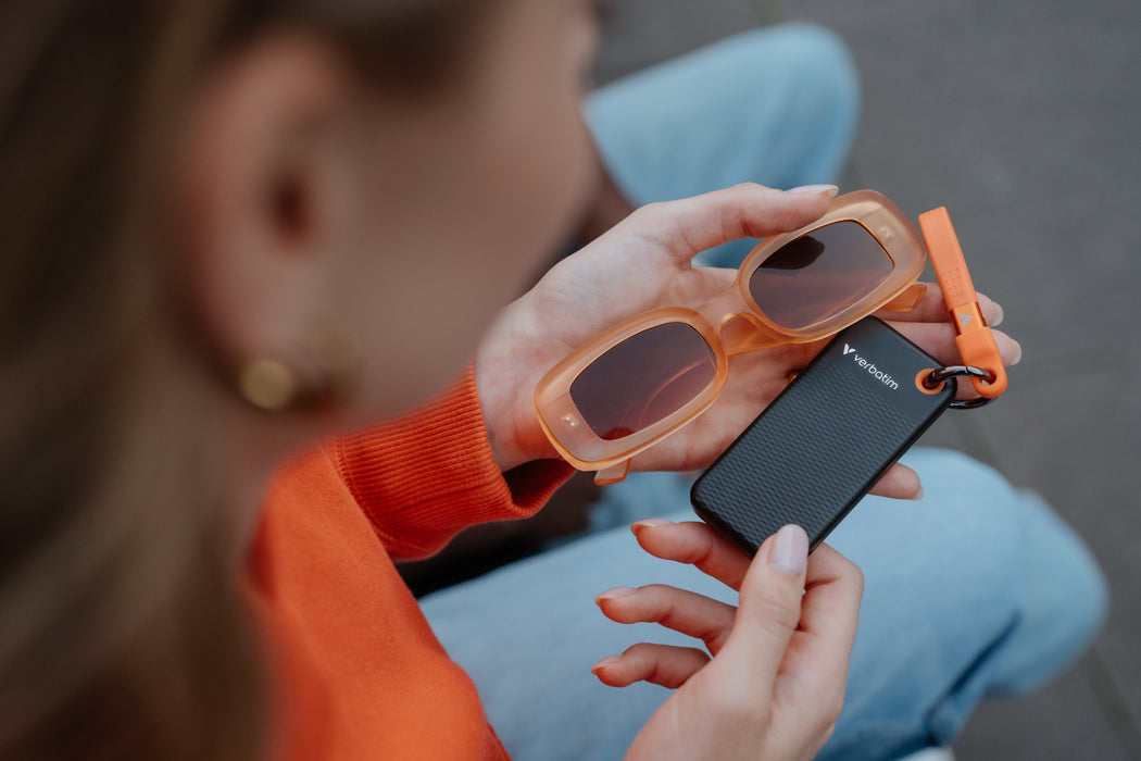 EAN 0023942321972 - Verbatim Pocket SSD 2 TB USB Tipo C 3.2 Gen 2 (3.1 Gen 2) Negro, Naranja imagen 4