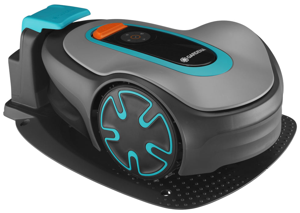 EAN 4078500053181 - Gardena SILENO minimo Robot cortacésped Batería Negro, Azul, Gris imagen 2