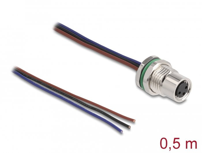 EAN 4043619801466 - DeLOCK 80146 cable para sensor y actuador Negro imagen 2