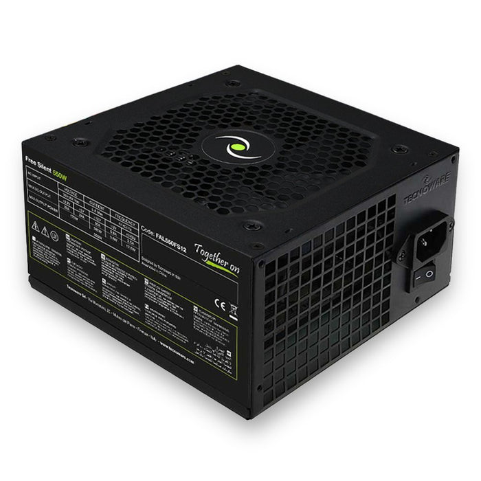 EAN 8026475175618 - Tecnoware FAL550FS12 unidad de fuente de alimentación 550 W 20+4 pin ATX ATX Negro imagen 1