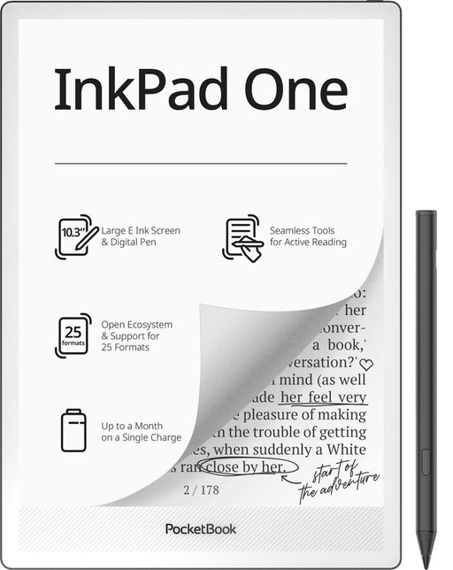 EAN 7640152098116 - PocketBook InkPad One lectore de e-book Pantalla táctil 32 GB Wifi Negro imagen 1