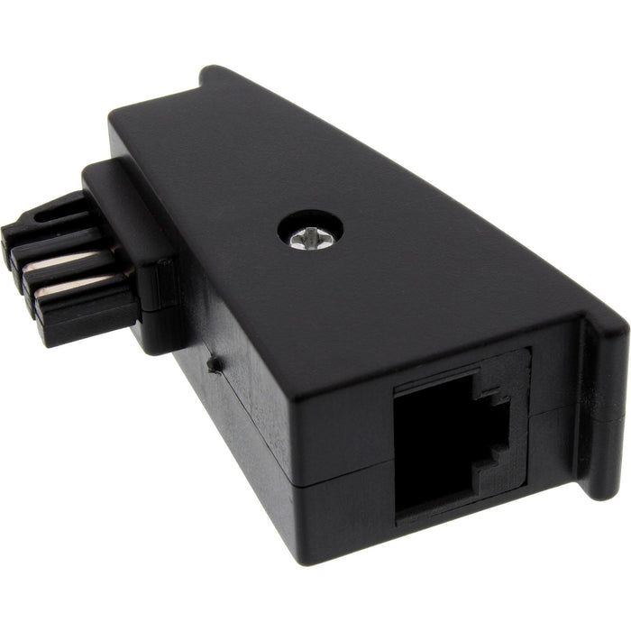 EAN 4043718213870 - InLine 69948F cambiador de género para cable RJ45 female RJ45 Negro imagen 1