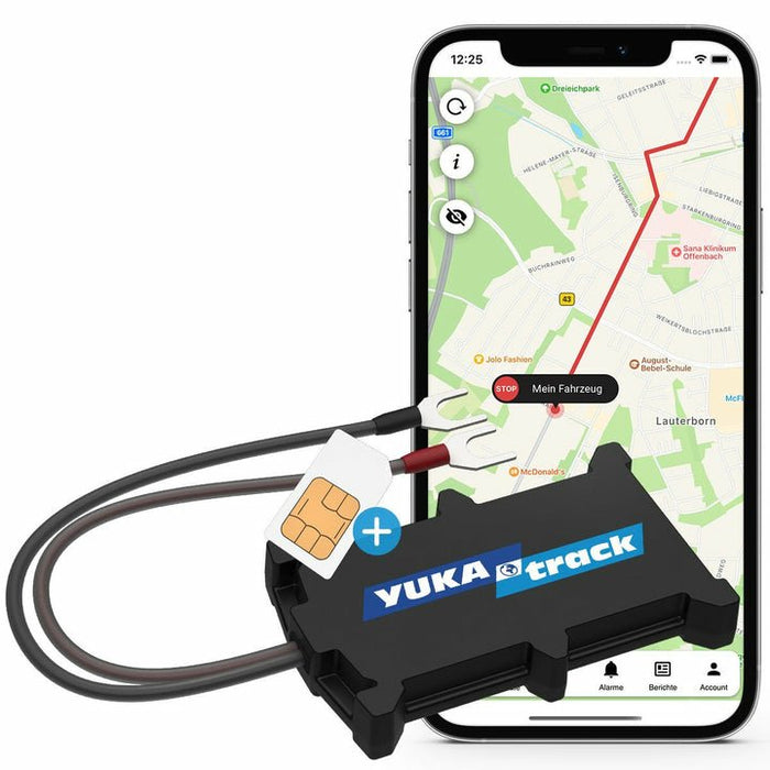 EAN 0764460702262 - Yukatrack easyWire GPS Universal Rastreador de GPS Negro imagen 1